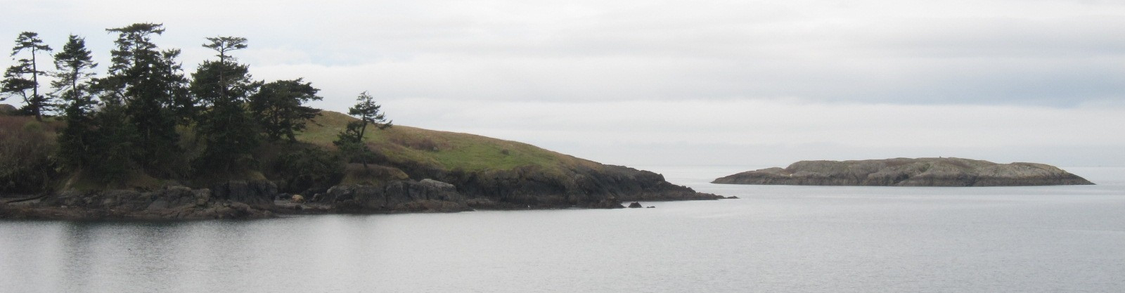 Water view from Lopez Island in the San Juans